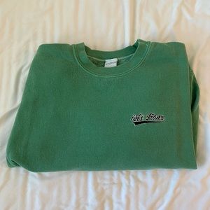 Urban Outfitters Green Crewneck